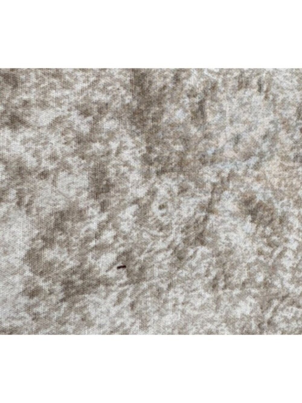 18x22" Fat Quarter Fabric Piece Cotton Beige Marbled Design Quilting Sewing Craf